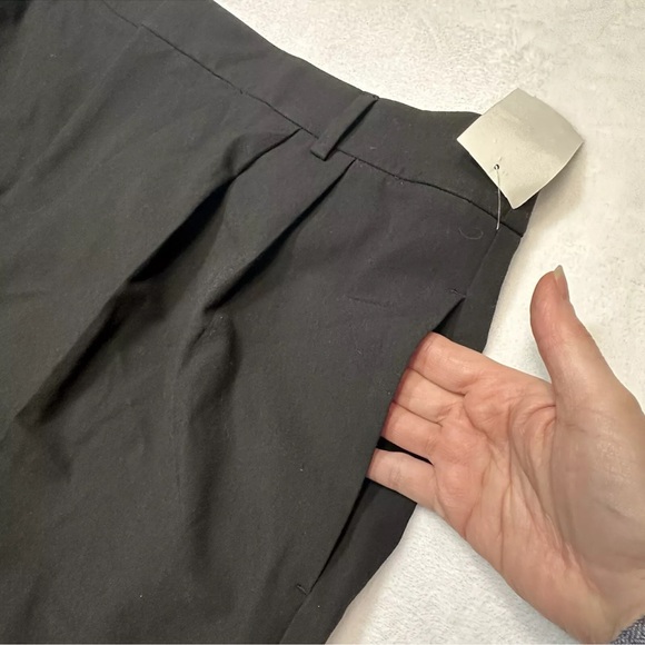 Open Edit Black Dress Pants Women’s XL Wide Leg Palazzo High Waist NWT - Picture 3 of 13